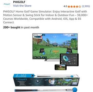 Phigolf 2 Golf Simulator Stick